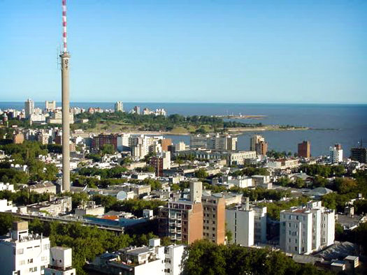 Vista de Punta Carretas / Barrio Palermo / Antena de Canal 10