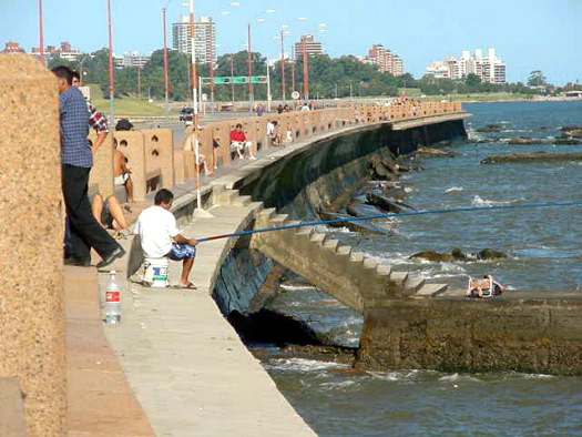 Rambla entre Paraguay y La Cumparsita