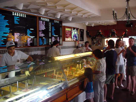 La helader�a en Arocena